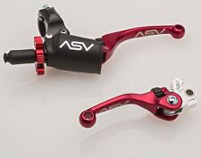 ASV F4 Lever Set Red Hot Start Pro Pack Honda CRF150R CRF250R CRF450R picture