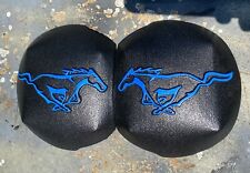 05-14 Mustang Custom Fitted Strut Tower Covers  (Pony) Grabber Blue picture