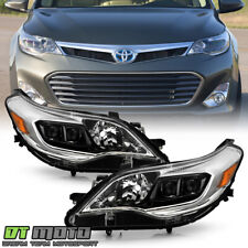 2013 2014 2015 Toyota Avalon Halogen Projector Headlights Headlamps Left+Right picture