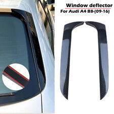 Fit For Audi A4 B8 Allroad Avant Carbon Fiber Rear Window Side Wing Spoiler picture