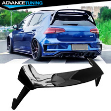 Fits 15-19 Volkswagen Golf GTI MK7 Style Gloss Black Rear Roof Spoiler Wing ABS picture