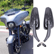 For Harley Street Glide Special Touring Black Motorcycle Rear View Side Mirrors picture
