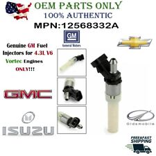 OEM GM Spider 1PC Fuel Injector for 1996-2014 GMC, Chevy, Isuzu 4.3L V6 Vortec picture
