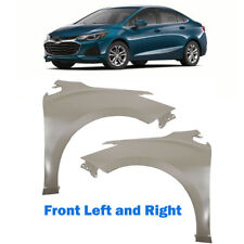 Fender Set For 2016-2019 Chevrolet Cruze Front Left &Right Steel Primed Replace picture