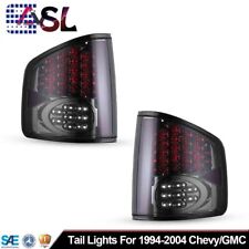 Pair Tail Light For 94-04 Chevy S10 GMC Sonoma Isuzu Rear Brake Replacement Lamp picture