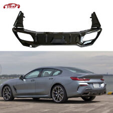 For BMW 8 Series G16 M Sport 4-Door 2021 UP ABS Rear Bumper Lip Diffuser  picture