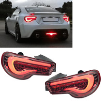 Toyota 86 Subaru BRZ FRS LED Tail Light Valenti Sequential Clear Red USDM 13-22 picture