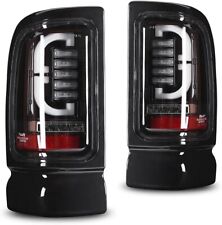 For 1994-2001 Dodge Ram 1500 2500 3500 4000 Clear LED Tail Lights Brake Lamp picture