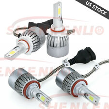 4Pcs Luces Fuertes Para Auto Coche Luz Carro Bulbs 9005+H11 LED Super Blanco Kit picture