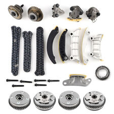 COMPLETE KIT TIMING CHAIN+ 4VVT CAM PHASER INT& EXH for 3.0 3.6L EQUINOX SRX CTS picture