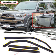 For 2010-2024 Toyota 4Runner In-Channel Window Visors Sun Rain Guards Vent Shade picture