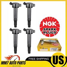 4x Ignition Coil & 4x NGK Platinum Spark Plug for Toyota 09-18 RAV4 Camry picture