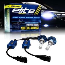Authentic G7 Elite LED Headlight Conversion Kit Bulbs Hi Power HB4 9006 6000K picture