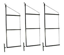 3 Pack 3 Tier Shipping Container Shelving Bracket w/ 18