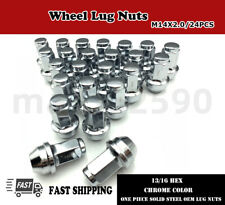 Set of 24 PCS 14x2.0 One-Piece Chrome OEM Factory Style Lug Nuts for  Ford F-150 picture