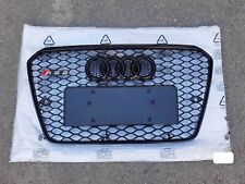 2012 2013 2014 2015 2016 For AUDI A5 S5 RS5 Front bumper black mesh Grill grille picture