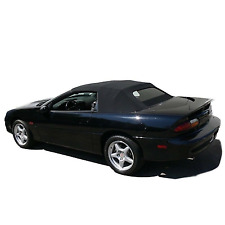 Fits Chevrolet Camaro 94-02 Convertible Top with Heated Glass Window BLK Vinyl picture