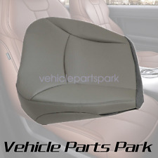 FOR 2002-2008 Ford E150 E250 E350 Passenger Bottom Perforated Seat Cover Gray US picture
