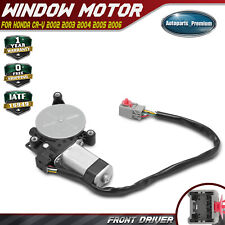 Front Driver Power Window Motor w/ 6-Pin for Honda CR-V 2002 2003 2004 2005 2006 picture