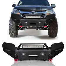 LUYWTE Front Bumper Fits 15-22 Chevy Colorado(Excl. ZR2) w/Spotlight&Winch Seat picture