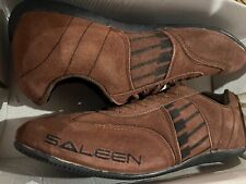 NOS New Saleen Size 8 Leather Suede Race Shoes SSC S281 S351 S1 S7 White Label picture