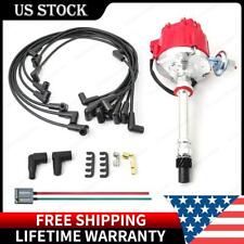 Heavy Duty Distributor +Wire +Pigtail 9000RPM 8362 For Chevy GMC 350 454 SBC BBC picture