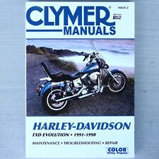 1991-1998 Harley Dyna Super Wide Glide Evolution FXD FXDS CLYMER REPAIR MANUAL picture