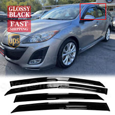 For Mazda 3 Hatchback 10-2013 JDM-Mugen Style Window Visor Rain Guard Deflector picture