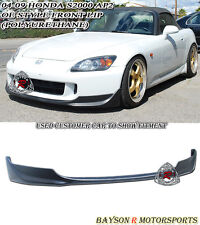 Fits 04-09 Honda S2000 AP2 OE Style Front Bumper Lip (Urethane) picture
