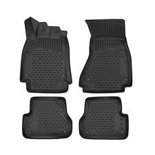 OMAC Floor Mats Liner for Audi A6 S6 A6 Quattro 2012-2018 Black TPE All-Weather picture