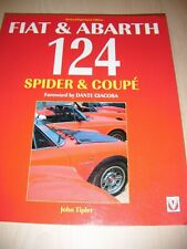 BOOK FIAT ABARTH 124 SPIDER AND COUPE ZAGATO 204 SPIDER CARRERA DINO TYP ZERO picture