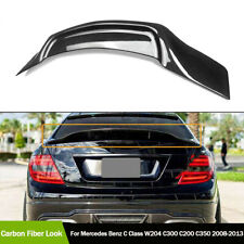 For Mercedes Benz W204 C250 C300 08-14 Carbon Fiber Black Duckbill Trunk Spoiler picture