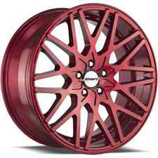 Shift Formula 18x8.5 +35 H32850035R Candy Apple Red Wheels *SET* picture