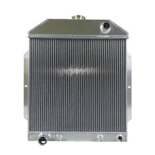 For 1951-1953 1952 Ford Victoria w/Ford V8 CC49FD 3 Row Aluminum Radiator picture