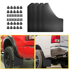 4x Universal Thicker Mud Flaps For Car Pickup Van Truck Mudguards Splash Guards picture