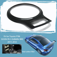 For Toyota FT86 SCION FR-S SUBARU BRZ 2011-2012 Carbon Fiber Gear Shifter Cover picture