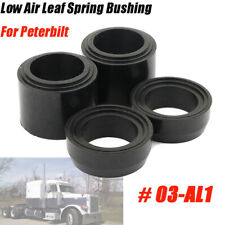 For Peterbilt Low Air Leaf Spring Bushing Replace Set # 03AL1 Screw Bush Black  picture