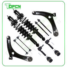 For 07-16 Jeep Patriot Compass (Mk) Rear Strut w/ Coil Spring Front Sway Bar Kit picture