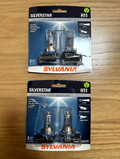 Sylvania Silverstar H11 Pair Set High Performance Headlight (2) Pairs, (4) Bulbs picture