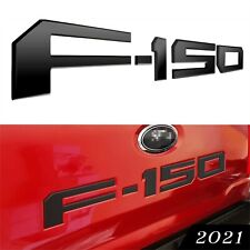 3D Raised Tailgate Insert Letters Decal Fit for 2021-2023 2024 F150 Model Emblem picture