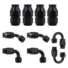 10PACK AN8 -8AN PTFE Fuel Hose End Fitting Adapter Oil Gas Line Fittings for E85 picture