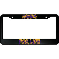 Mamba For Life Aluminum Car License Plate Frame picture