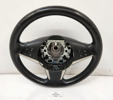 ✅ 06-10 OEM BMW E60 E63 E64 550i 650i Sport Black Leather Steering Wheel picture