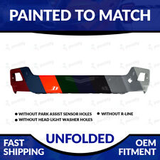 NEW Painted To Match 2018-2021 Volkswagen Tiguan Unfolded Front Bumper picture