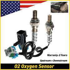 2PCS O2 Oxygen Sensor Up+Downstream For 08-14 Chevrolet Equinox/GMC Terrain 2.4L picture