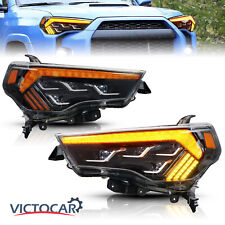 VICTOCAR Full Led Headlights for 4 Runner 2014-2020 Sequential Turn Signal Lamps picture