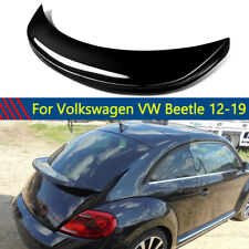 Fits for 2012-2019 VW Beetle Gloss Black Factory Style Rear Lip Spoiler Wing picture