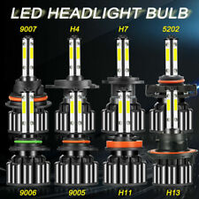 4-Side H4 H7 H11 H13 5202 9004 9005 9006 9007 9012 LED Headlight Bulb Hi-Lo Beam picture
