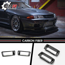 For Nissan R32 Nis N1 Style Carbon Fiber Front Bumper Vents Air Duct  Bodykits picture