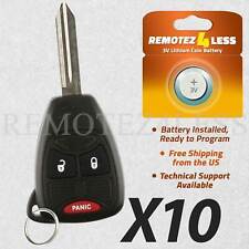 10x For 2004 2005 2006 2007 2008 Dodge Durango Keyless Entry Remote Car Key Fob picture